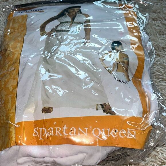 California Costumes Women's Spartan Queen Halloween Costume Large 10-12 Never Wo - Picture 3 of 8